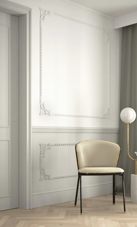 Réalisation - Effay de Style - Angle et moulure Chantilly Réalisation - Effay de Style - Angle et moulure Chantilly