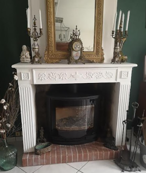 Réalisation - Effay de Style - Bas-Relief Coupe & Arabesques + fûts pilastres corinthiennes médium + cabochons Gentiane Réalisation - Effay de Style - Bas-Relief Coupe & Arabesques + fûts pilastres corinthiennes médium + cabochons Gentiane