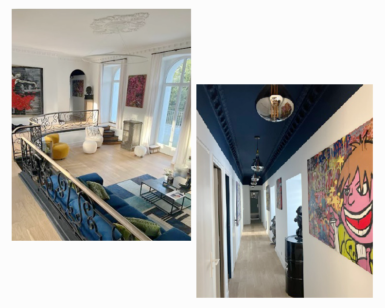 Réalisation - Effay de Style - Rosace Eléonore de Habsbourg et corniches Havoise Réalisation - Effay de Style - Rosace Eléonore de Habsbourg et corniches Havoise